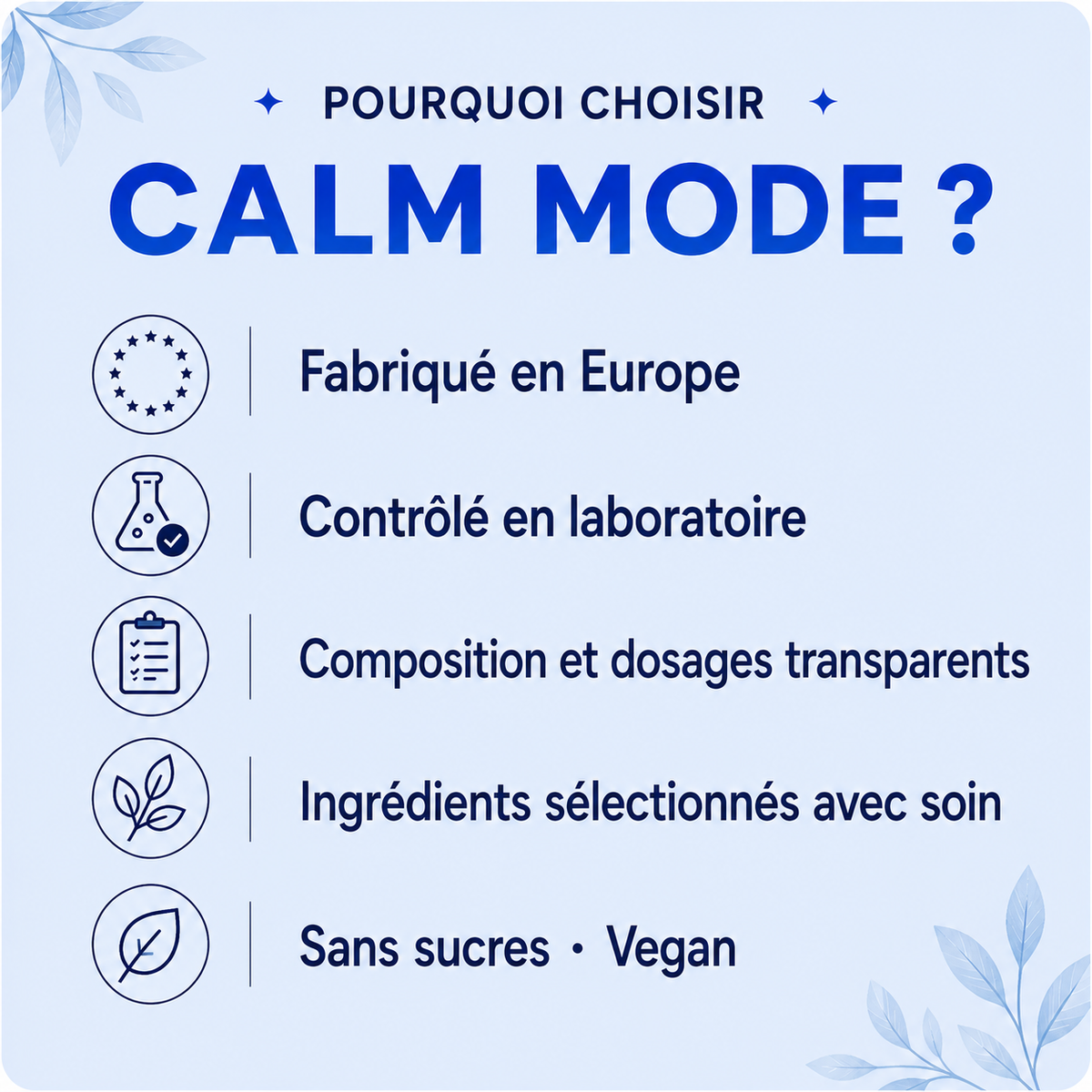 Calm Mode - Rituel du soir en gummies