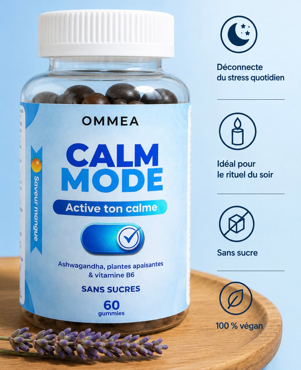 Calm Mode - Rituel du soir en gummies